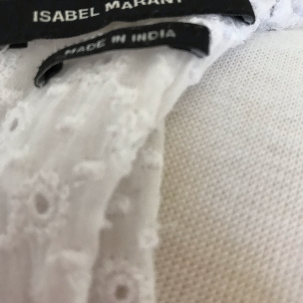 ISABEL MARANT MAIN LINE NOT ETOILE 2018 WHITE TOP - Picture 4 of 8